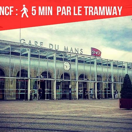 Tramway 9 Jaures Cosy Proche Gare Apartamento Le Mans Exterior foto